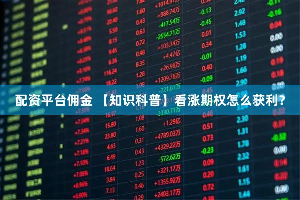 配资平台佣金 【知识科普】看涨期权怎么获利？